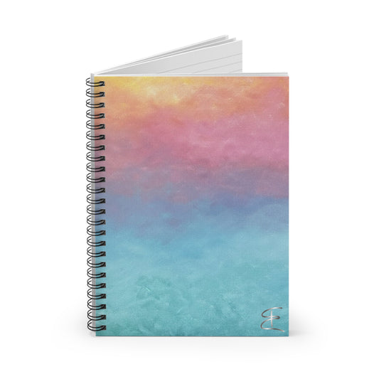 Spiral Notebook — Sunrise Ruled Journal