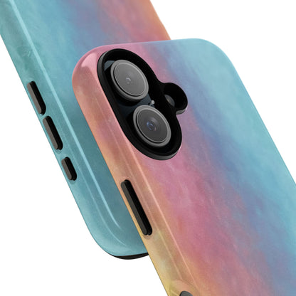 Sunset Tough Phone Case — Gradient Rainbow Protective Cover