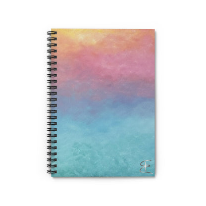 Spiral Notebook — Sunrise Ruled Journal