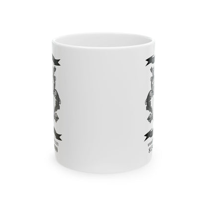 Lufriu Marble & Granite Ceramic Mug – Logo Coffee Cup (11oz/15oz)