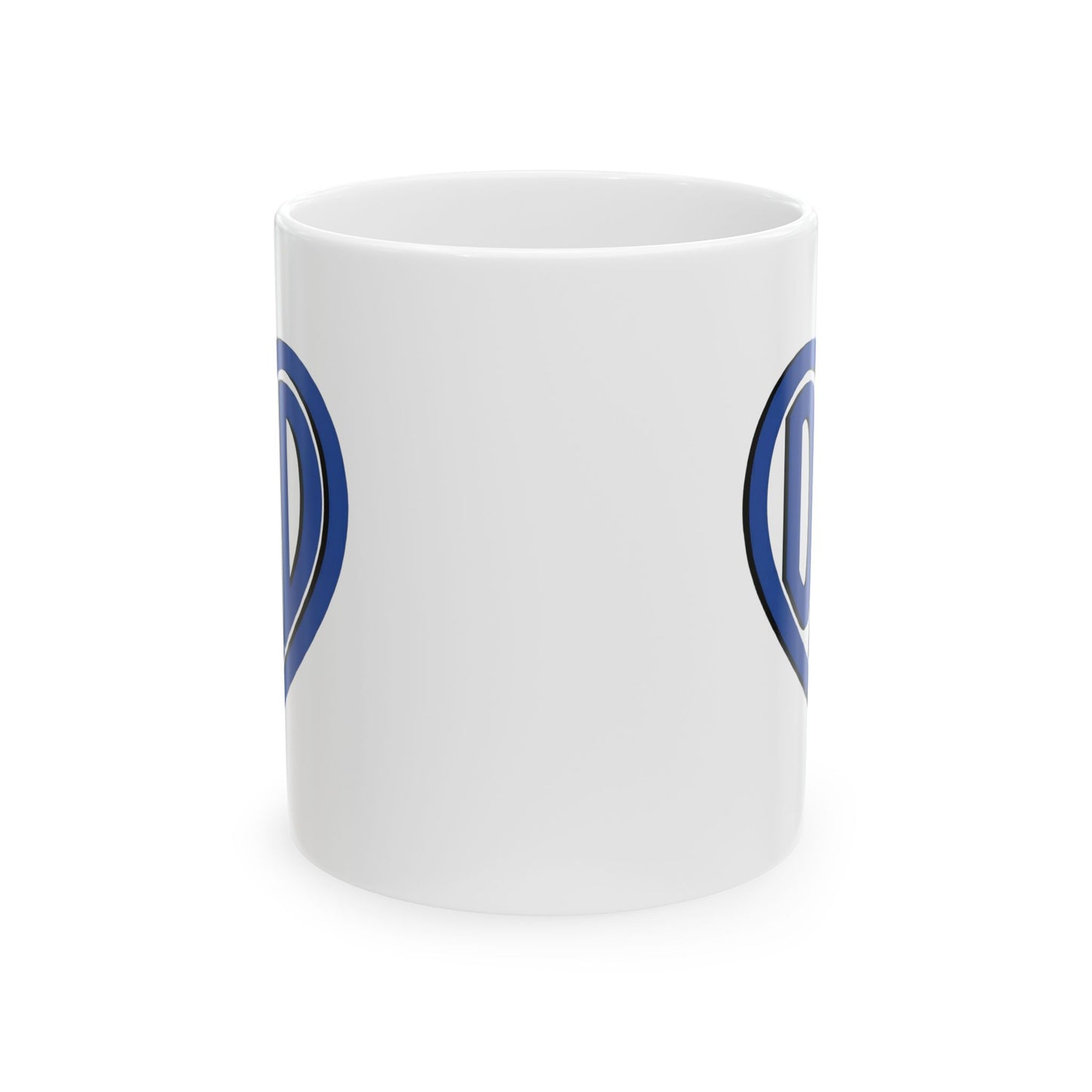 Dad Blue Heart Mug - Coffee Cup (11oz, 15oz)