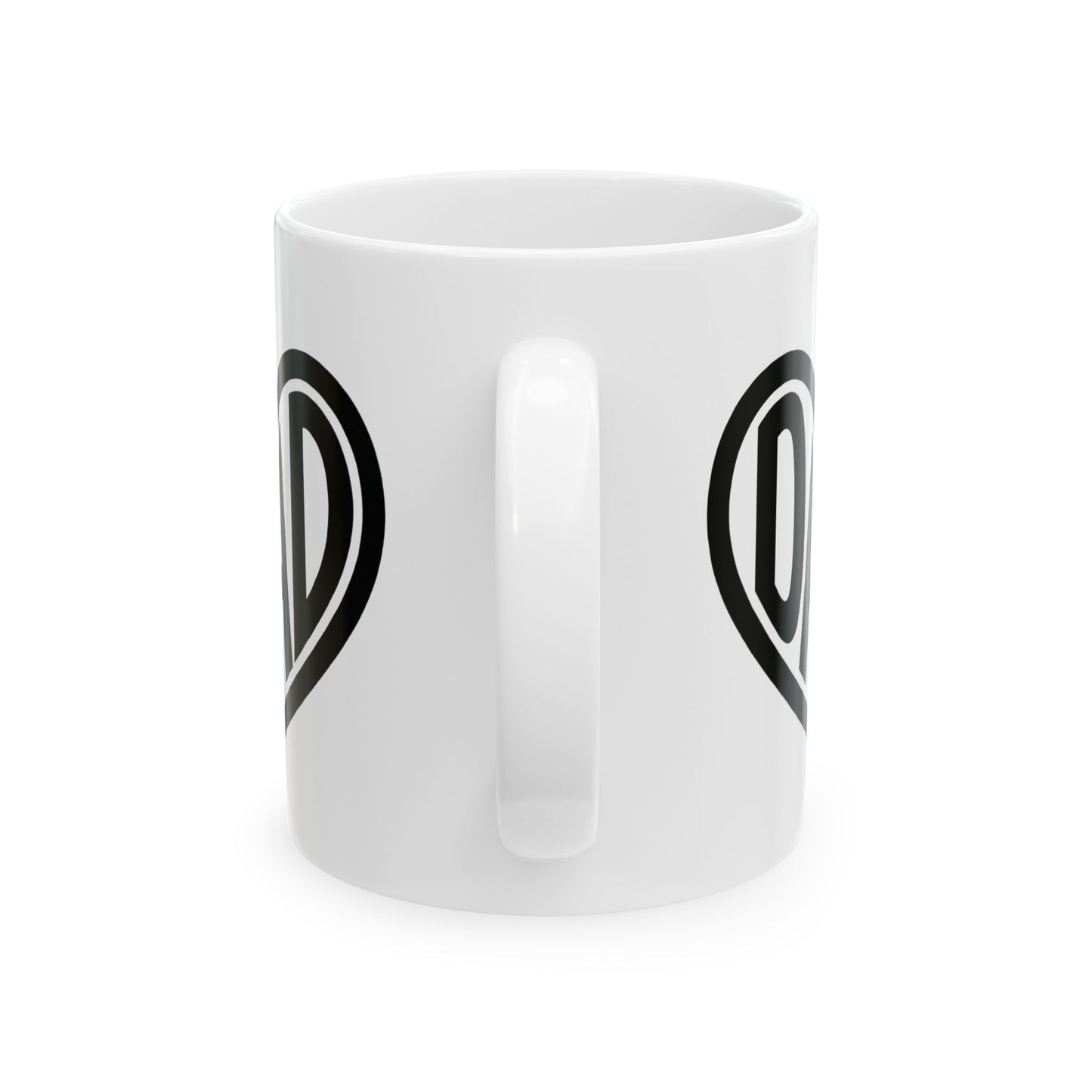 Dad Heart Mug - Coffee Cup (11oz, 15oz)