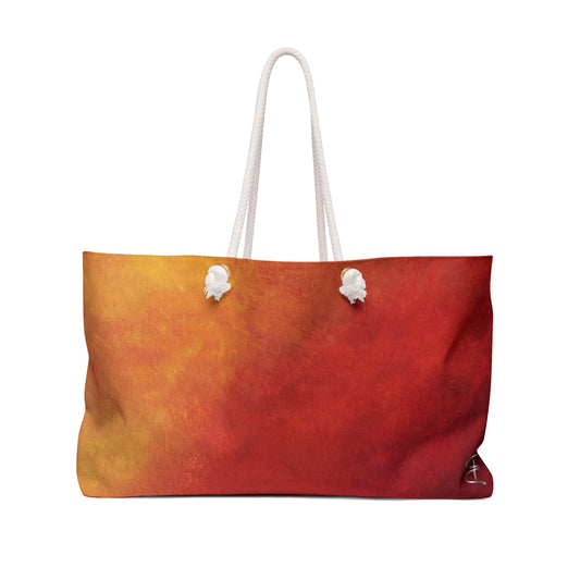 Firlight Ombre Weekender Bag — Large Casual Travel Tote