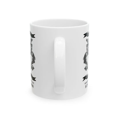 Lufriu Marble & Granite Ceramic Mug – Logo Coffee Cup (11oz/15oz)