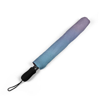 Sunrise Pastel Gradient - Compact Semi-Automatic Foldable Rain Umbrella or Sun Umbrella