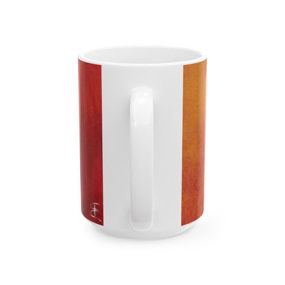 Firelight Ombre- Coffee Cup (11oz, 15oz)