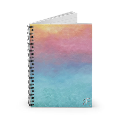 Spiral Notebook — Sunrise Ruled Journal