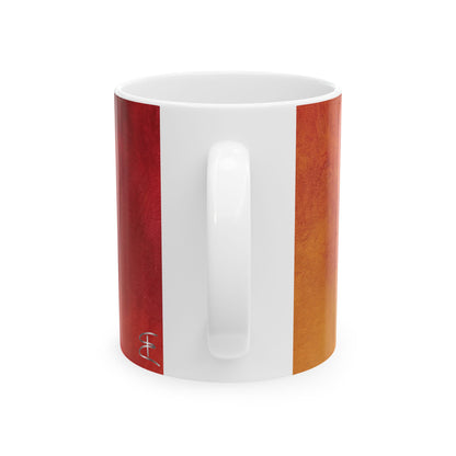Firelight Ombre- Coffee Cup (11oz, 15oz)