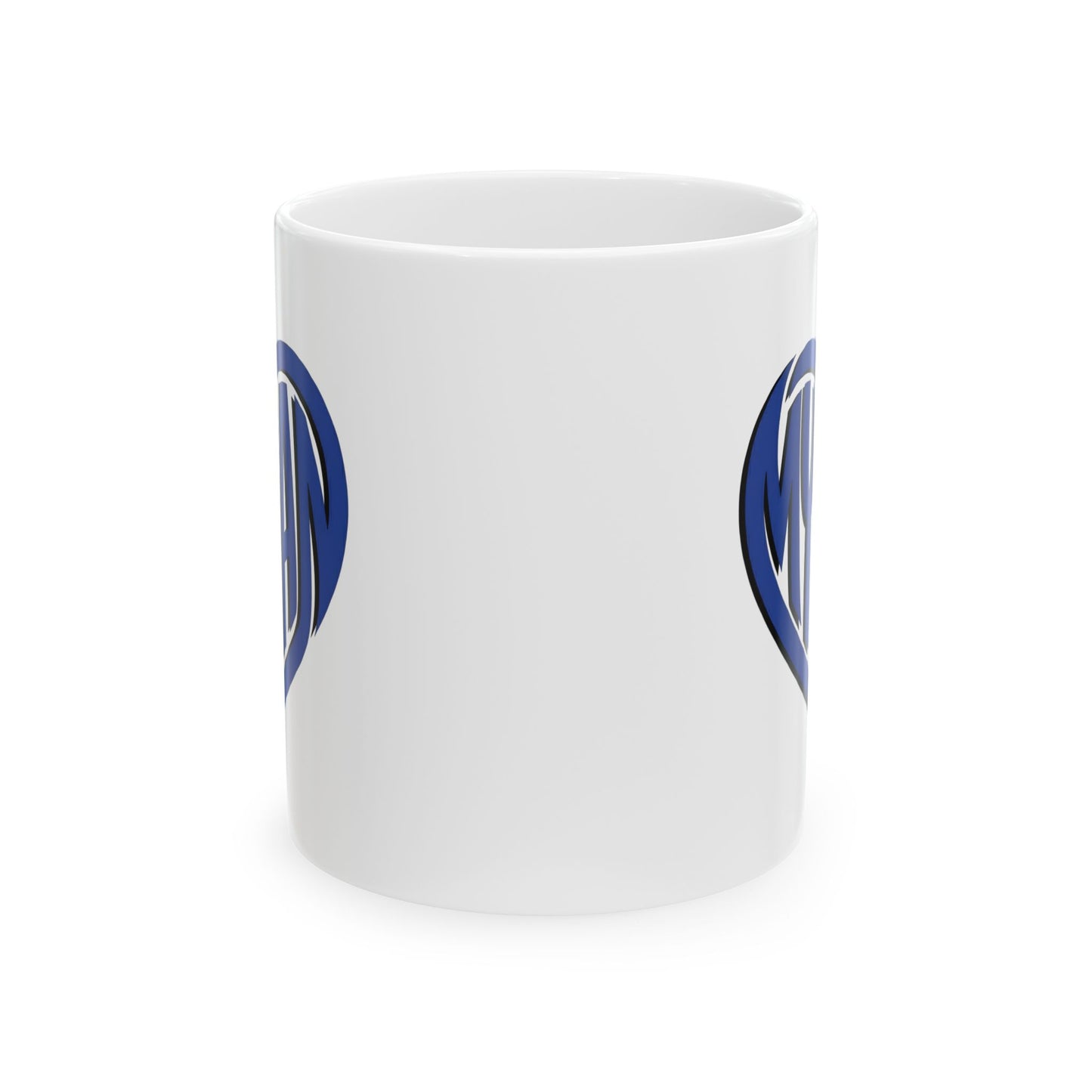 My Man Blue Heart Mug - Coffee Cup (11oz, 15oz)