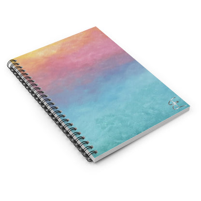 Spiral Notebook — Sunrise Ruled Journal