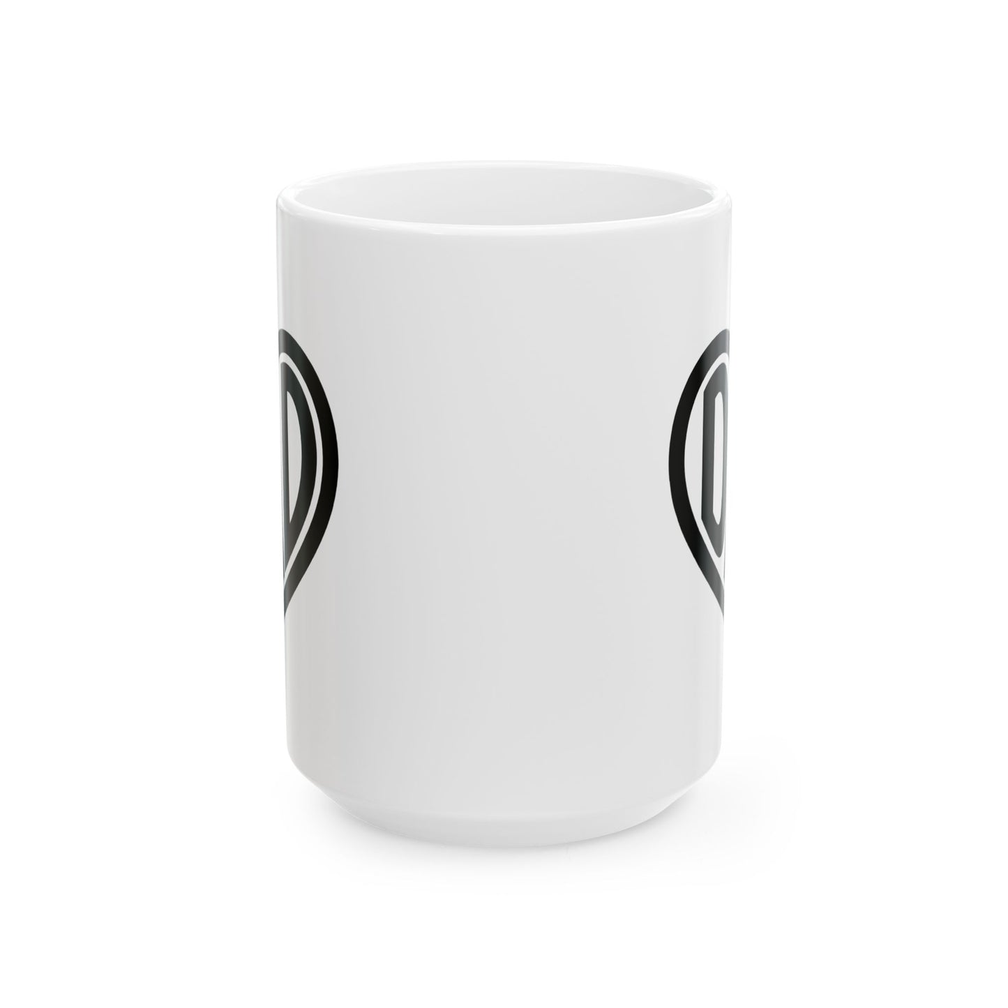 Dad Heart Mug - Coffee Cup (11oz, 15oz)